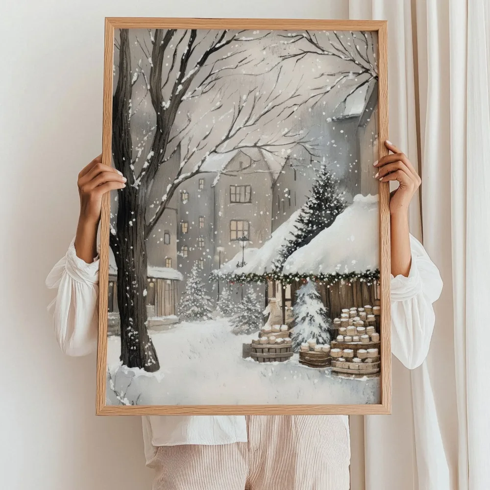COZY WINTER STORY No31 - VINTERMARKED I BYGATEN - Bilde 2