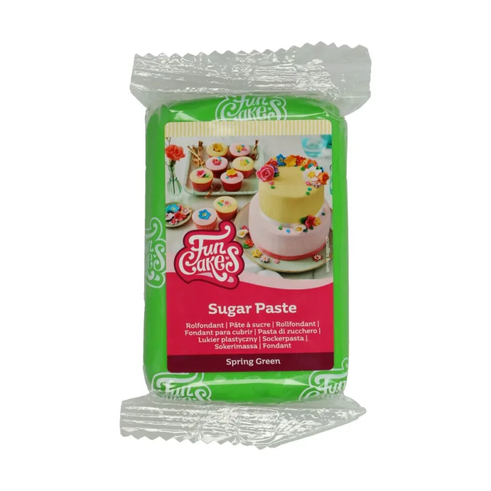 Fondant, Grønn, 250 g