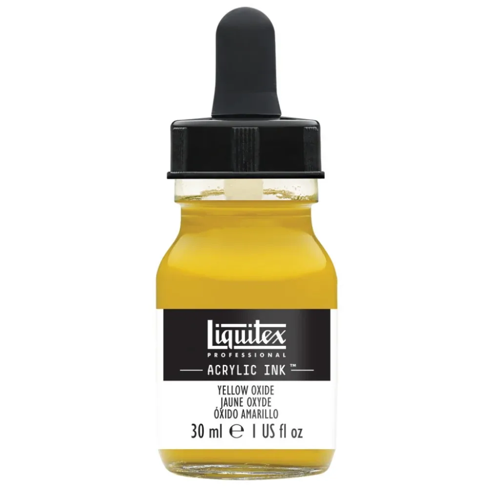Liquitex Artists Acrylic Ink, 30 ml - Yellow Oxide 416