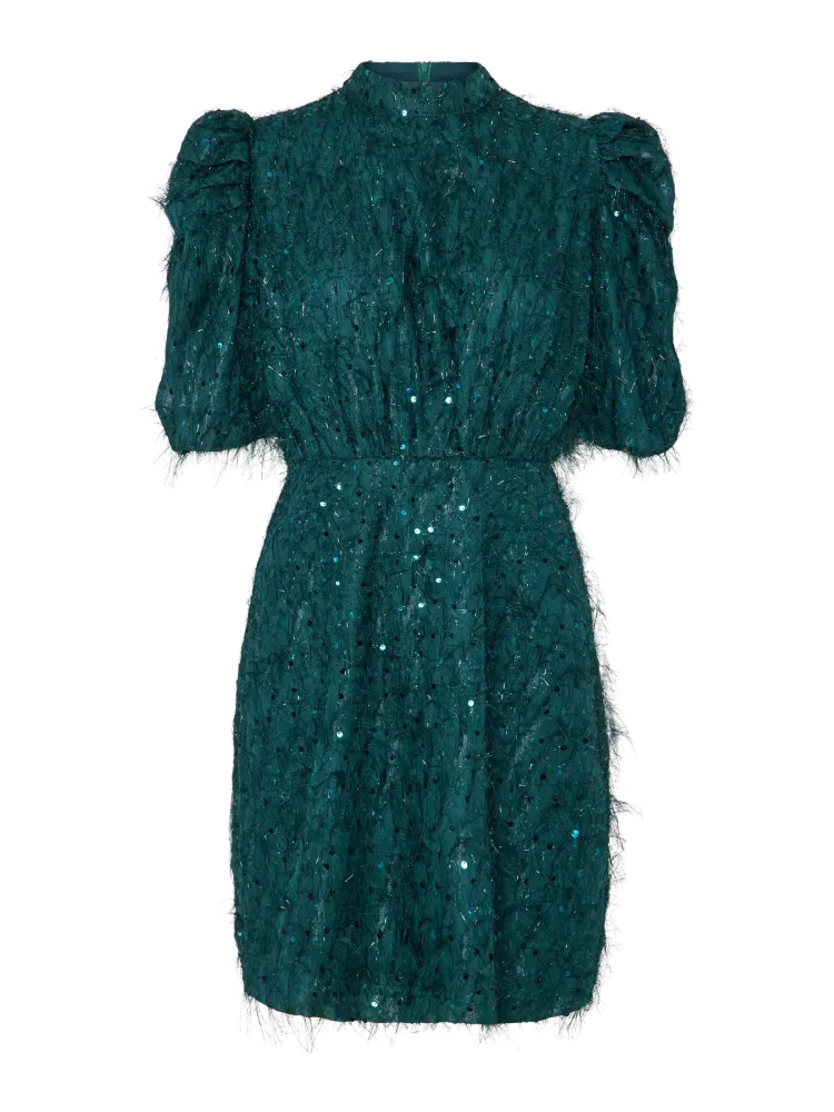 Yasilza 2/4 Sequin Dress - Ponderosa Pine