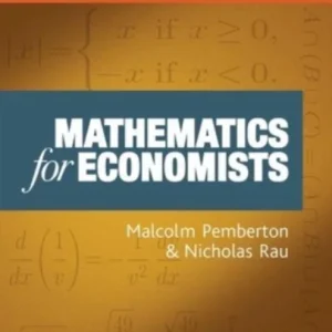 Mathematics for Economists