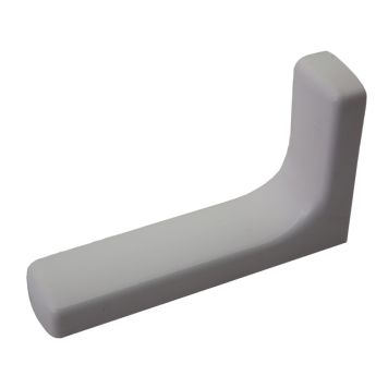 HYLLEKNEKT DESIGN 140X83 HVIT HYLLEKNEKT DESIGN 140X83 HVIT