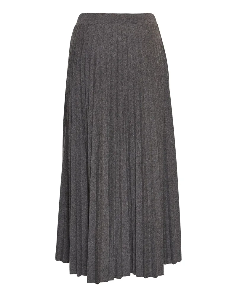 Erikke Skirt - Medium Grey Melange - Bilde 3