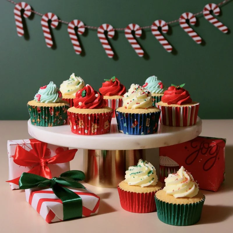 Muffinsformer jul - 6 ulike design, pk/100 - Bilde 2