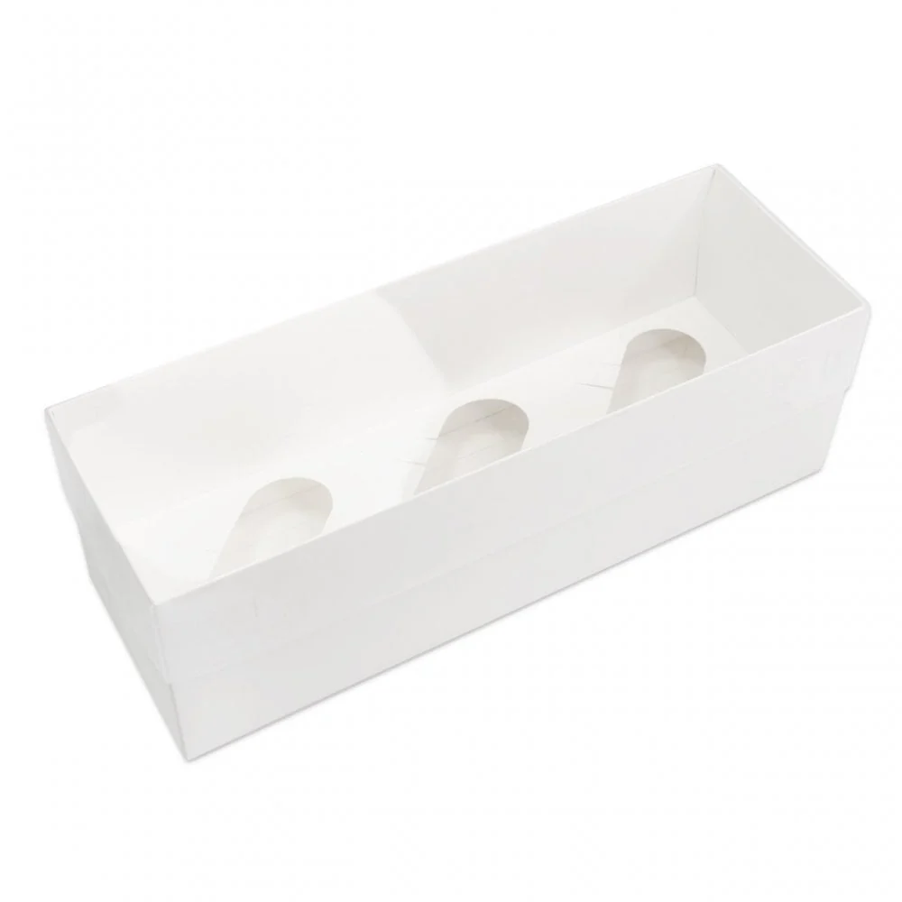 Cupcake Boks 3 -Hvit- pk/2
