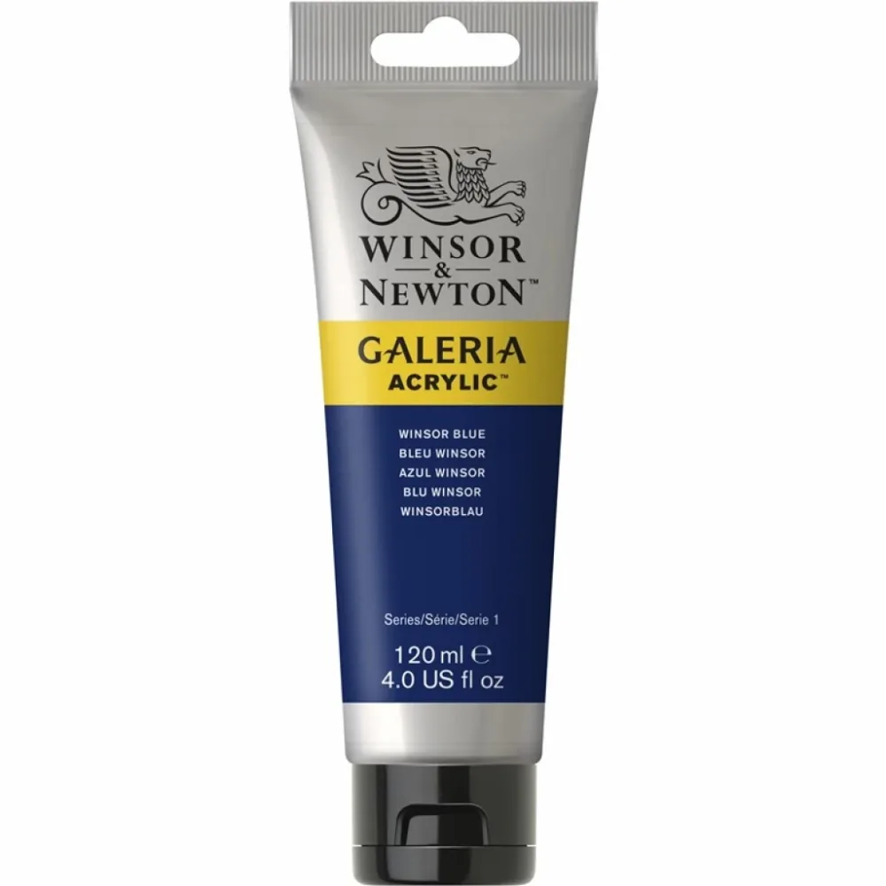 W&N - Galeria Acrylic 120ml - 706 Winsor Blue (Red Shade)