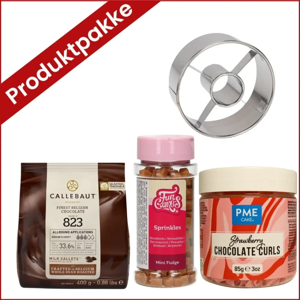 Produktpakke til Donuts -Sjokolade- Produktpakke til Donuts -Sjokolade-