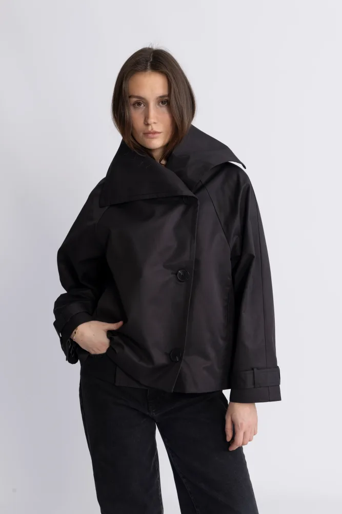 Mazieiw Perry Short Coat - Black - Bilde 2