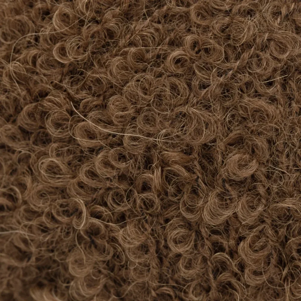 Alpaca Bouclé Uni – 8905 Sjokolade
