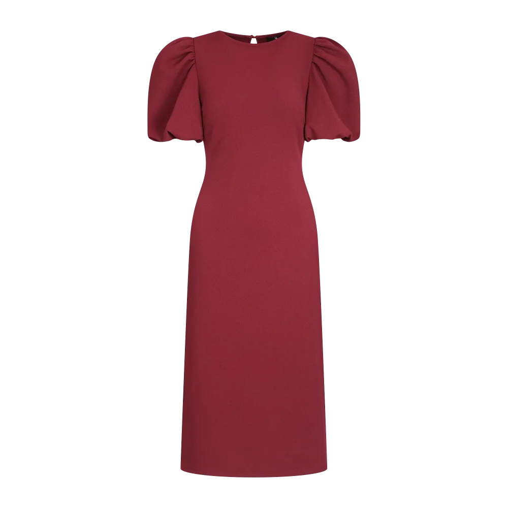 Cuba Dress - Burgundy