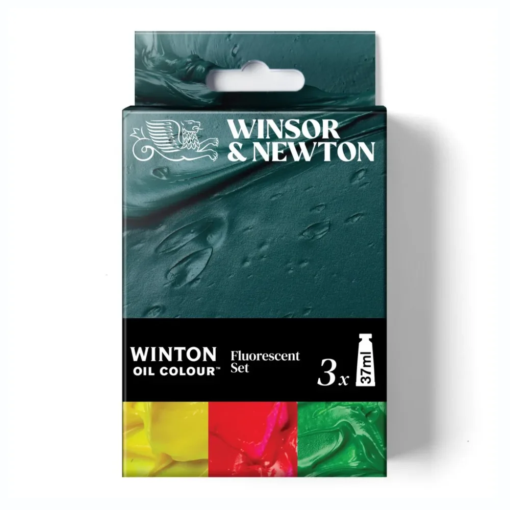 W&N – Winton Oil – Fluorescent Set, 3x37ml W&N – Winton Oil – Fluorescent Set, 3x37ml