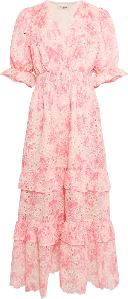 Nanni Floral Maxi Dress - Pink Floral - Bilde 2