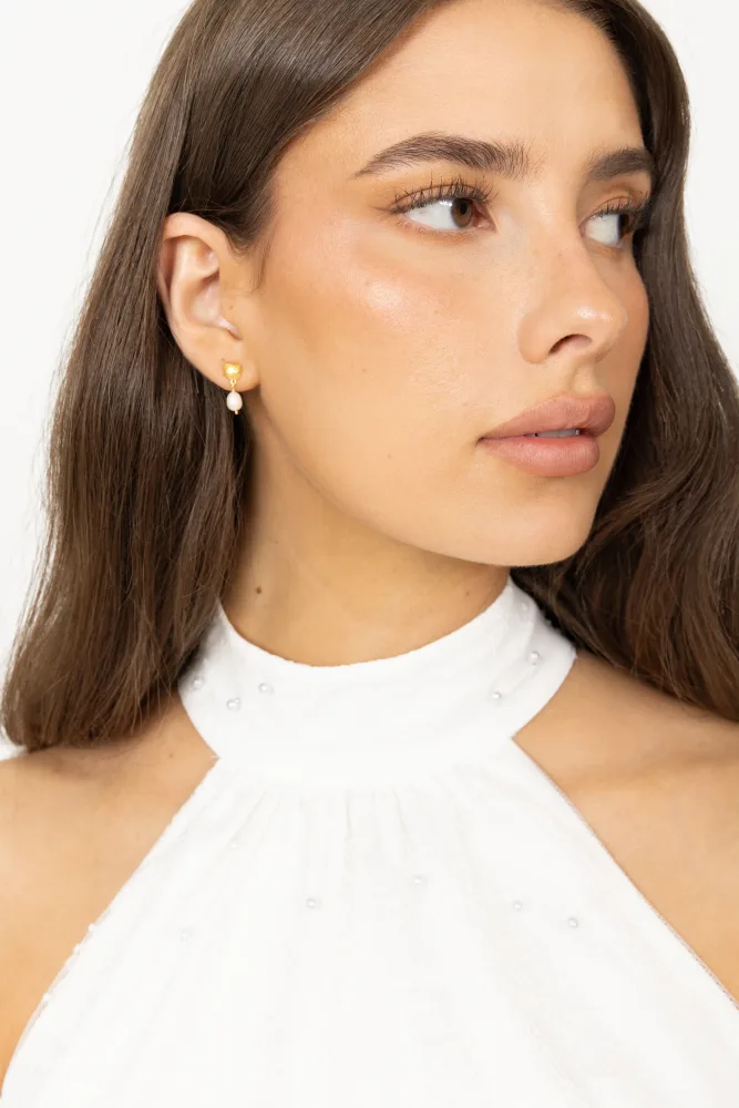 Kioku Earrings - Gold - Bilde 3
