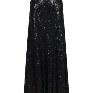 Vicky Sequins Skirt – Black