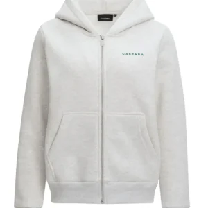 W. Cosmo Zip Hoodie – Grey Melange