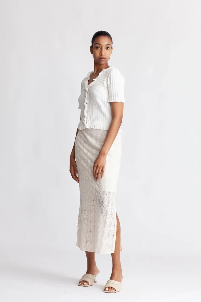 Madelena Hw Skirt - Turtledove - Bilde 2