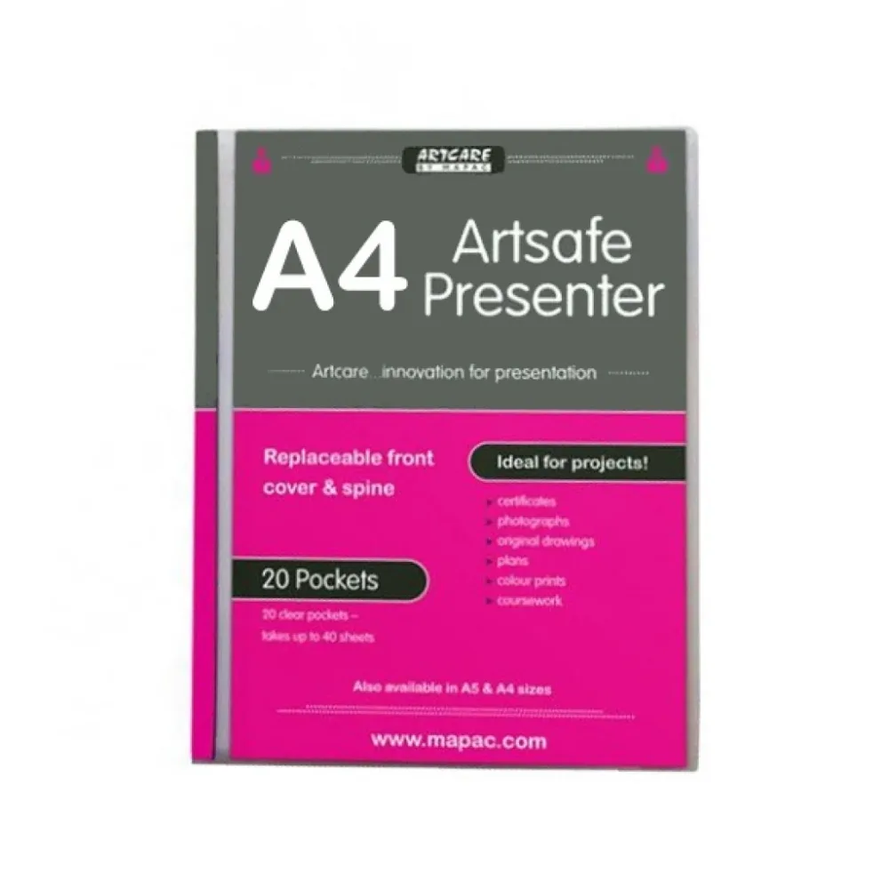 Mapac – Artsafe A4 med 20 lommer