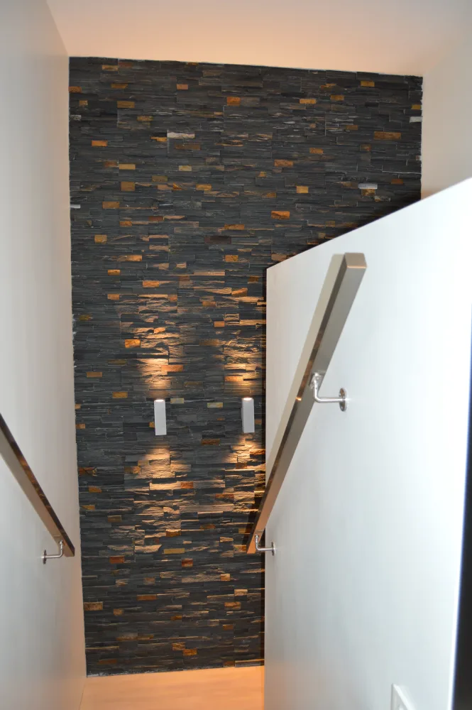 Panel NS Stone Wall sort/rust - Bilde 3