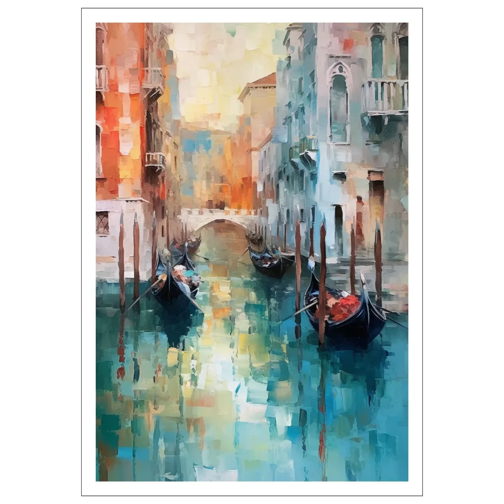 VENEZIA No7 - PLAKAT OG LERRET