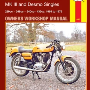 Ducati MK III & Desmo Singles (69 – 76) Haynes Repair Manual