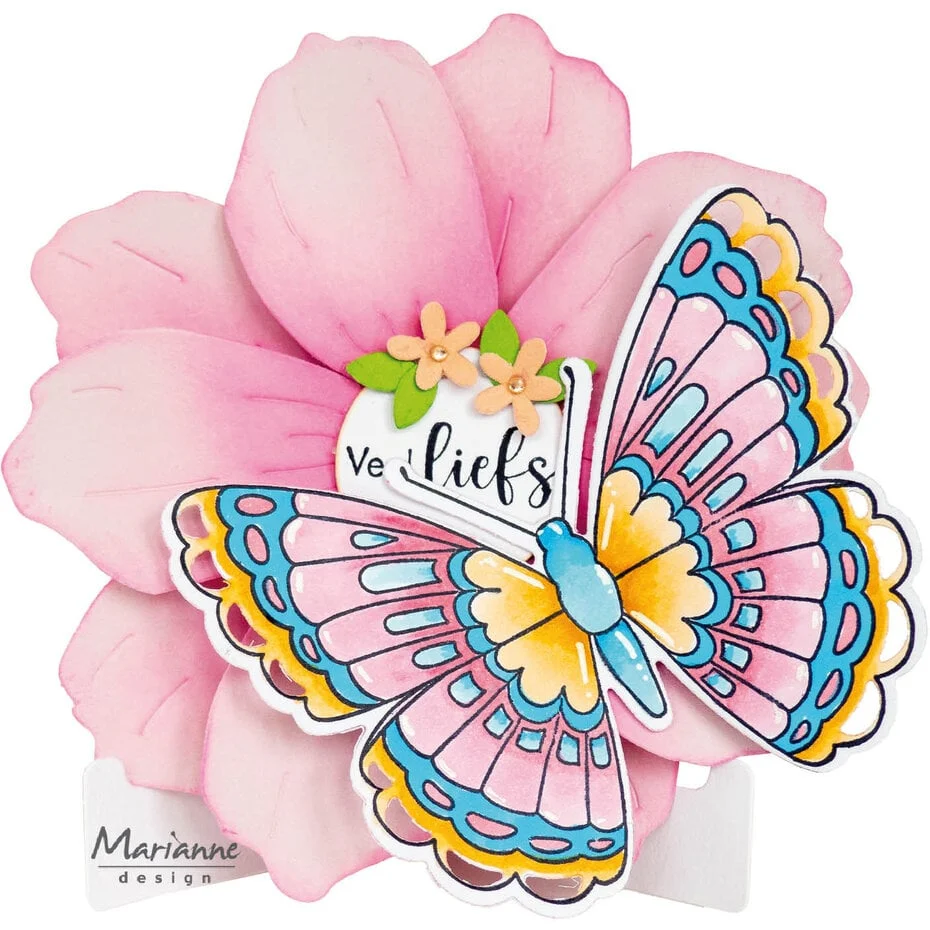 NYHET! Marianne Design - Collectables Pop & Twist Butterfly (COL1563) - Bilde 3