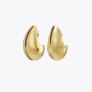 Wave Earrings – Light Brass