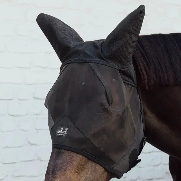 Kentucky Fly Mask w/Ears Soundless Kentucky Fly Mask w/Ears Soundless