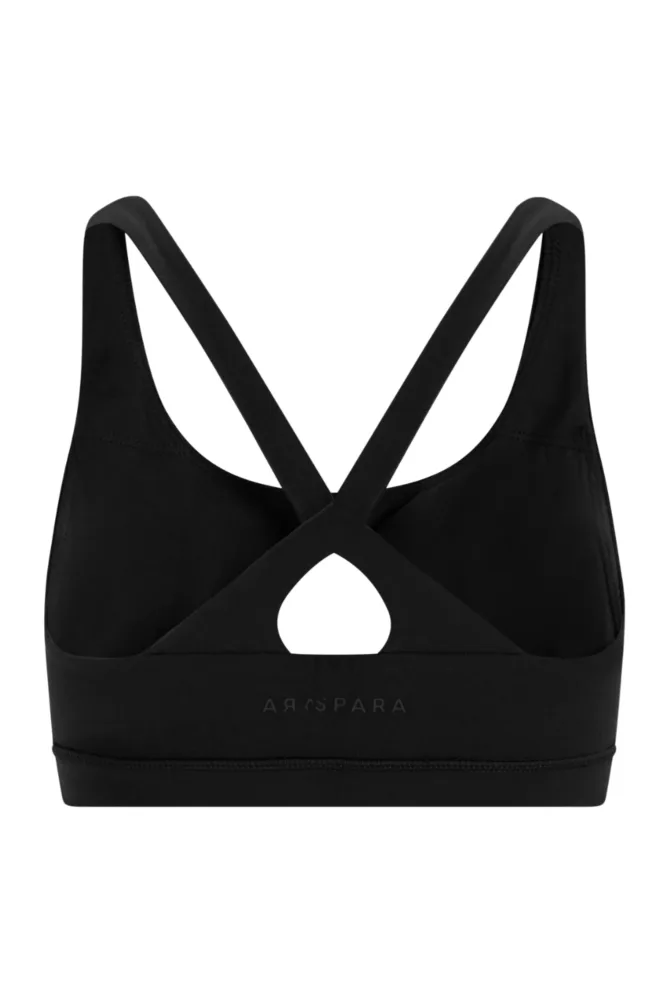 Cloudform® Crossback Sports Bra - Mineral Black - Bilde 2