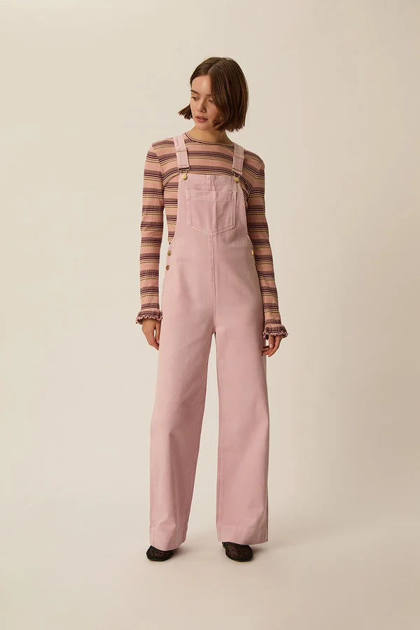 DES PETITS HAUTS - Laricia Combi Pantalon - Rose - Bilde 2