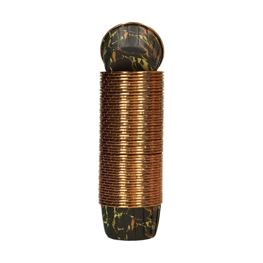 Wilton Muffinsformer, Nut cups -Svart marmor-, pk/50 - Bilde 2