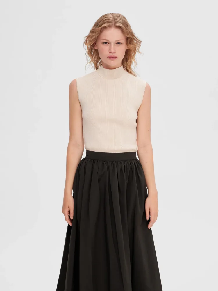 Caro SL Knit Top - Birch - Bilde 2