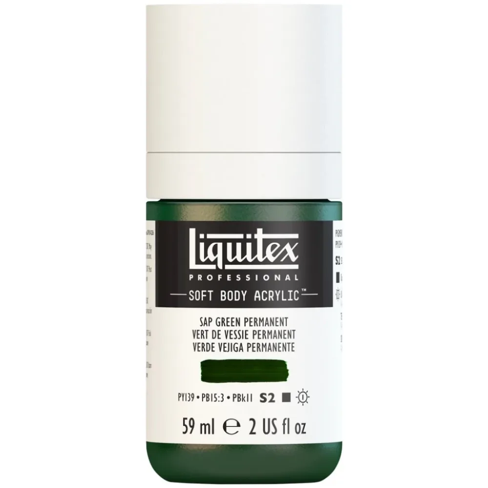 Liquitex Soft Body 59ml - 315 Sap Green Perm S2