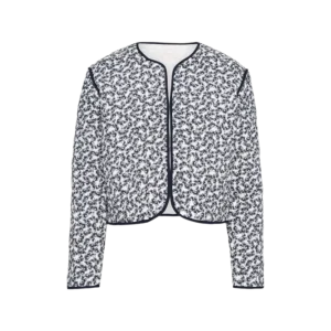 Elvera Jacket – Navy Rosehip Print