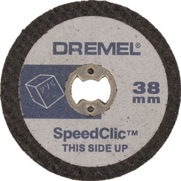 KUTTESKIVER FOR PLAST DREMEL SPEEDCLIC 38MM KUTTESKIVER FOR PLAST DREMEL SPEEDCLIC 38MM