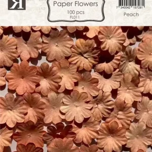 Reprint Mini Papirblomster 20 mm 100 stk – peach/ ferskenfarge Reprint Mini Papirblomster 20 mm 100 stk – peach/ ferskenfarge