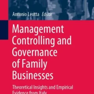 Management Controlling and Governance of Family Businesses Management Controlling and Governance of Family Businesses