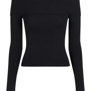 Jessy Knit Blouse – Black
