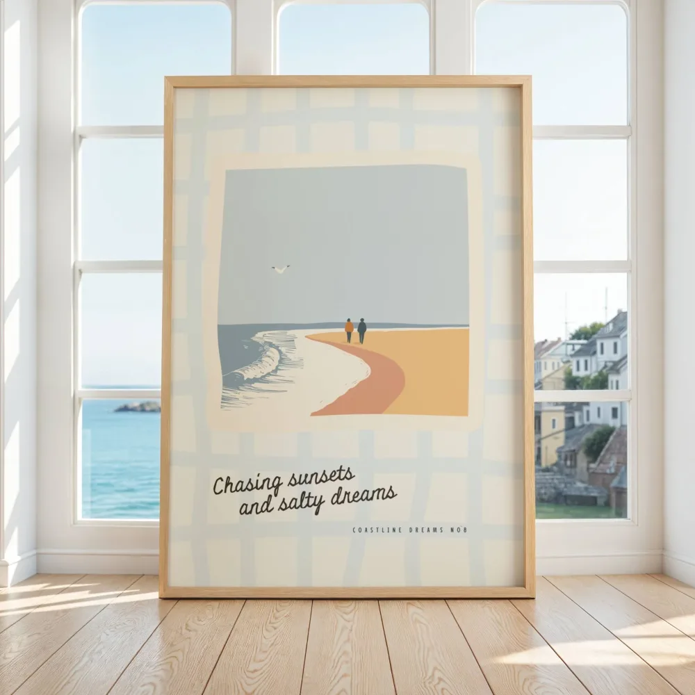 COASTLINE DREAMS No8 - PLAKAT - Bilde 2