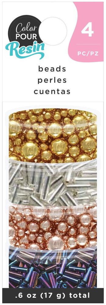 Color Pour Resin Mix-Ins - Beads Metallic 4stk - Bilde 2