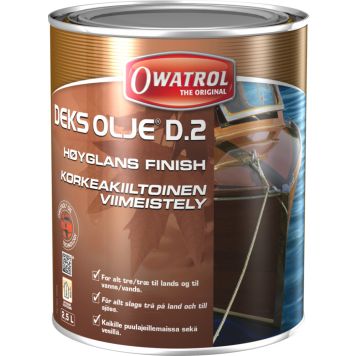 DEKSOLJE OWATROL D2 2,5 L DEKSOLJE OWATROL D2 2,5 L