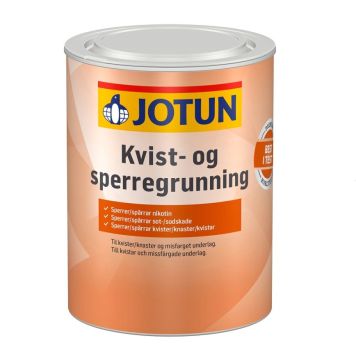 KVIST-& SPERREGRUNNING JOTUN HVIT 0,68L KVIST-& SPERREGRUNNING JOTUN HVIT 0,68L