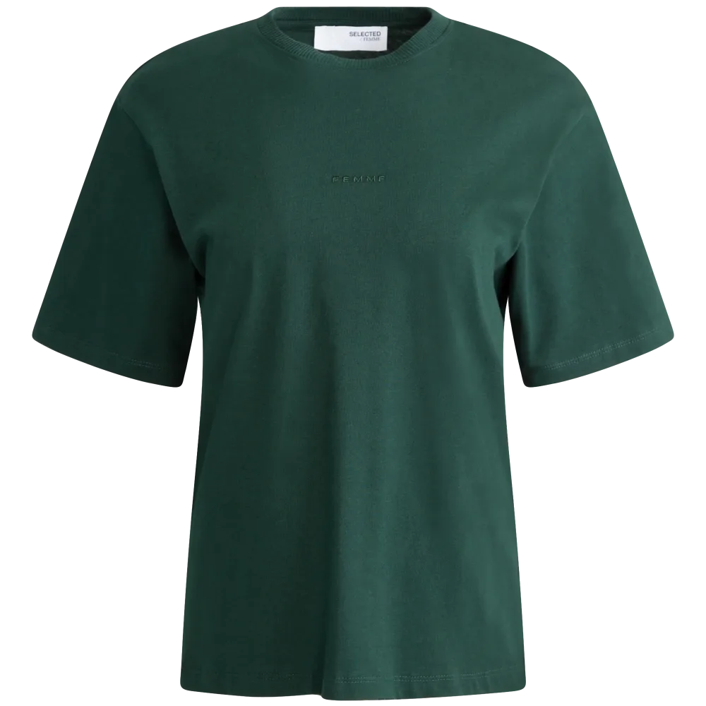 Lisa Hankie Ss O-Neck Tee - Scarab