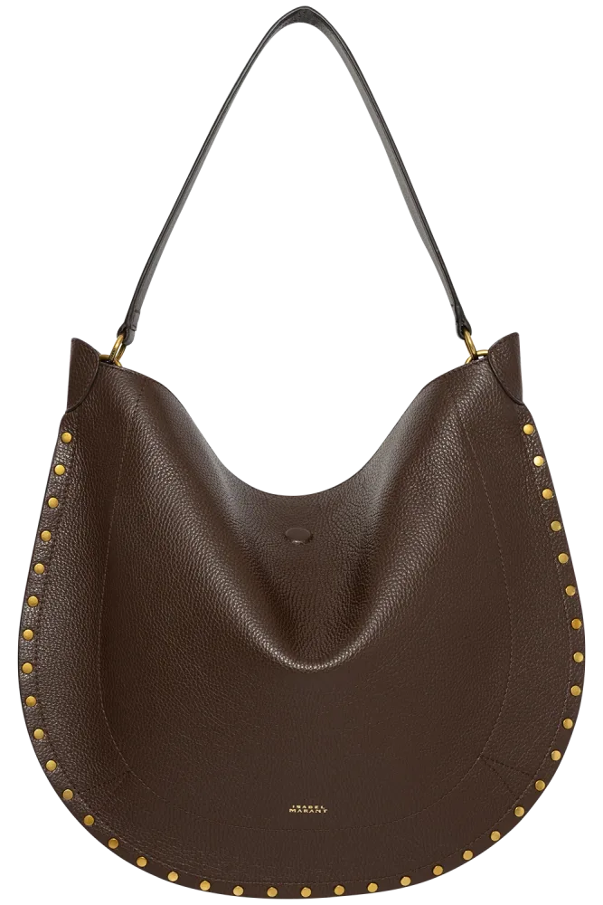Oskan Hobo Soft Grainy Leather - Coffee