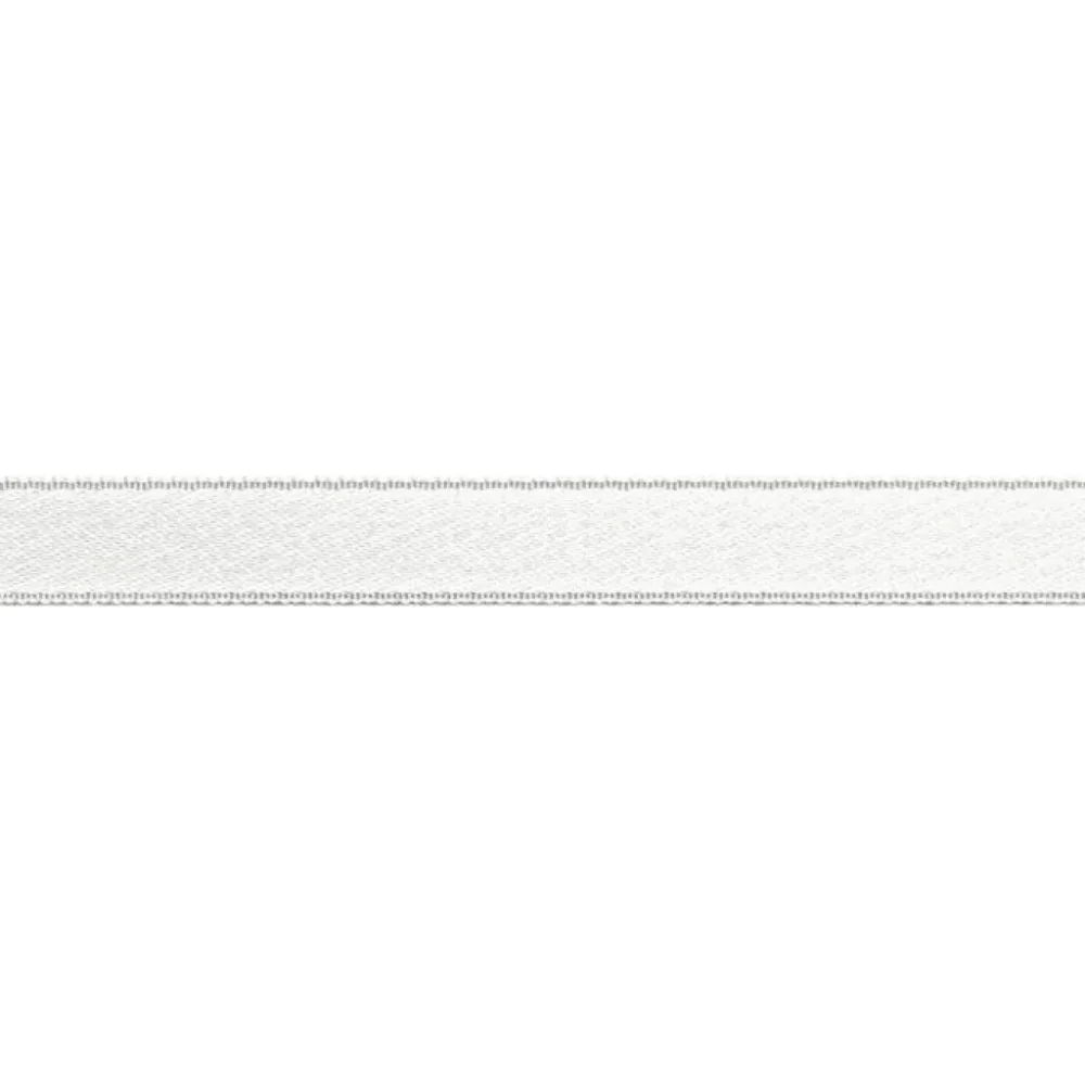 Satengbånd - 10mm - 405 Bridal White