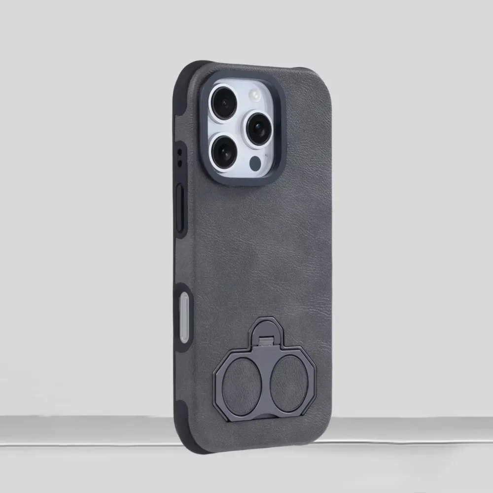iPhone 15 Pro Max Dobbel Finger-Ring Deksel – 360° Rotasjon