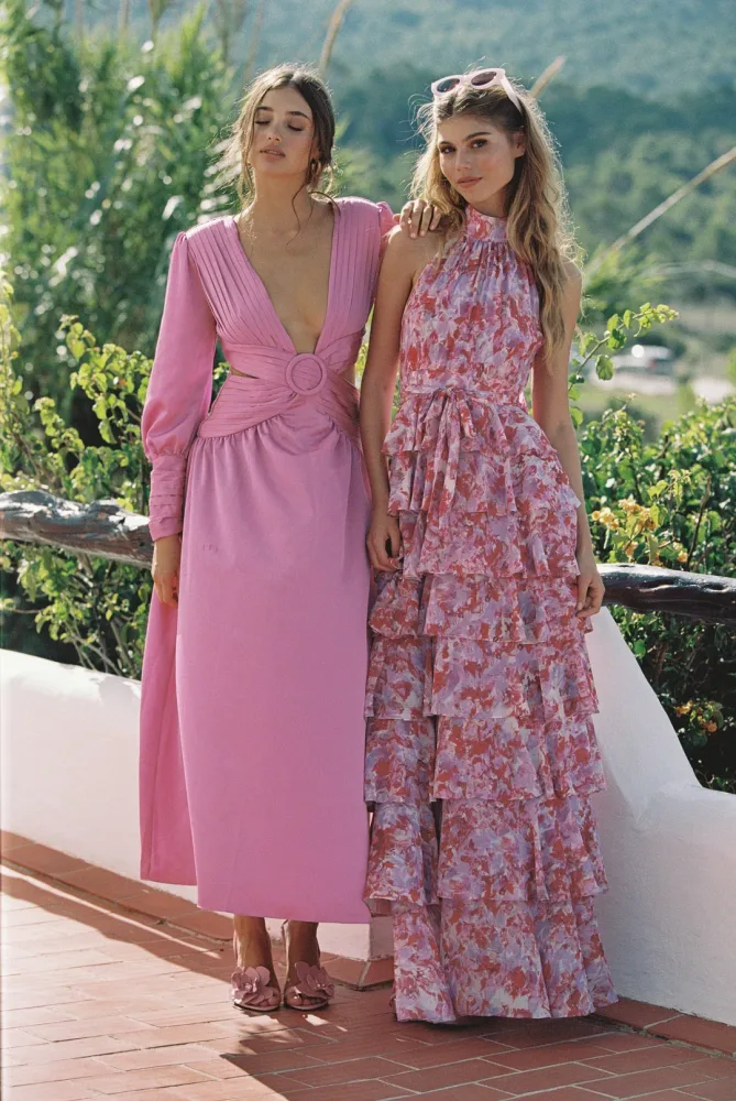 Angel Maxi Dress (Halterneck) - Lilac Dreams - Bilde 2