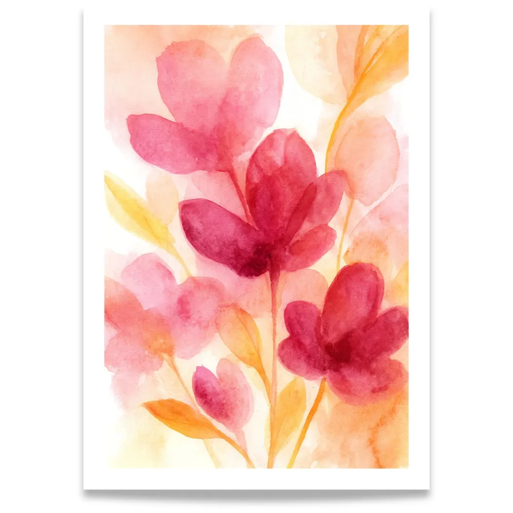 Spring Bloom – Sunset Blossom plakat