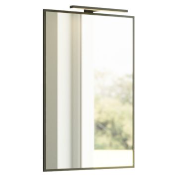 SPEIL SCANBAD SELECT MED LIBRA LAMPE 60CM SVART SPEIL SCANBAD SELECT MED LIBRA LAMPE 60CM SVART