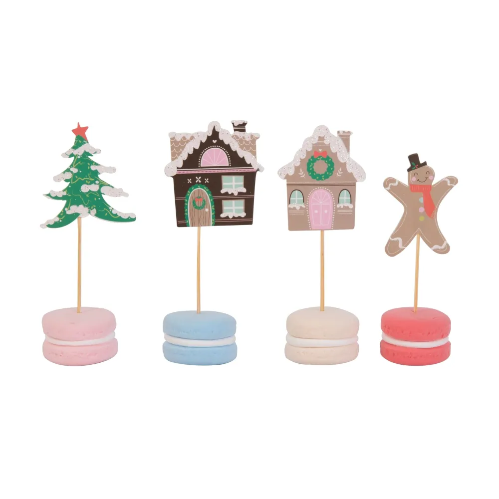 Cupcake sett -Pepperkakelandsby- pk/24 Cupcake sett -Pepperkakelandsby- pk/24