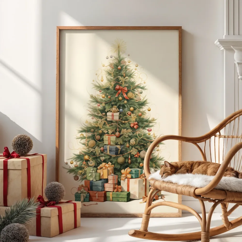 GOLDEN CHRISTMAS TREE - Bilde 2